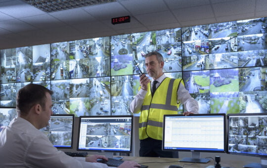 CCTV control room for Calderdale Council