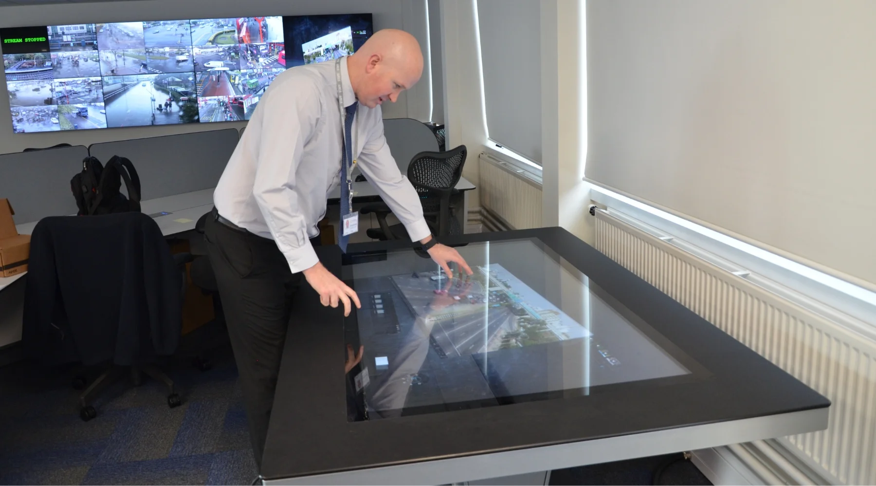 RTCC touch table