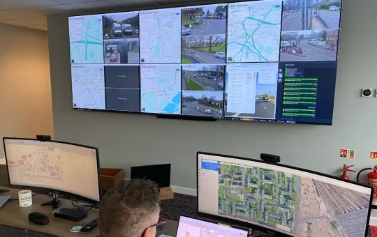 Traffic control room