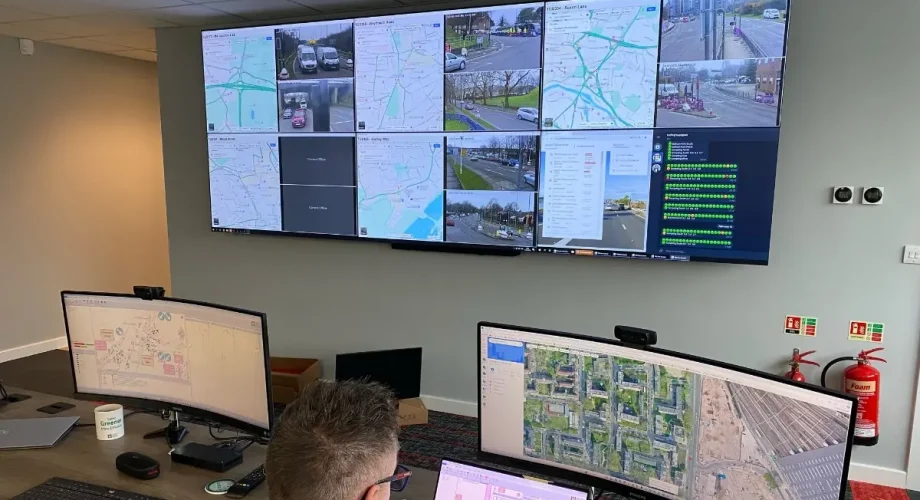 Traffic control room